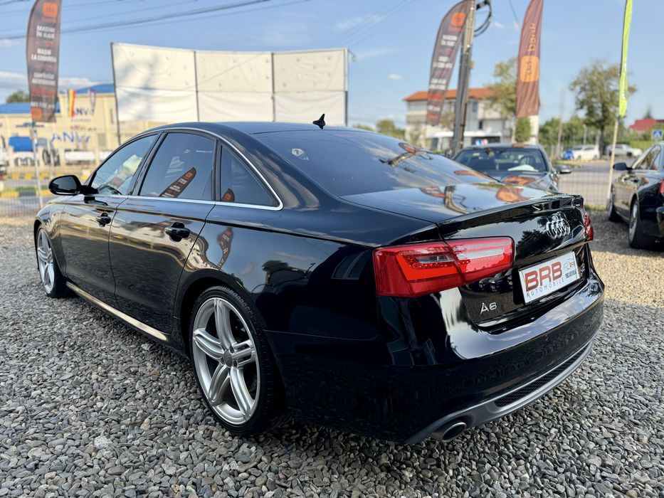 • Audi A6 2013 • 3.0 Bitdi 313 cp / 3 x S-Line / Parc Auto Rate •