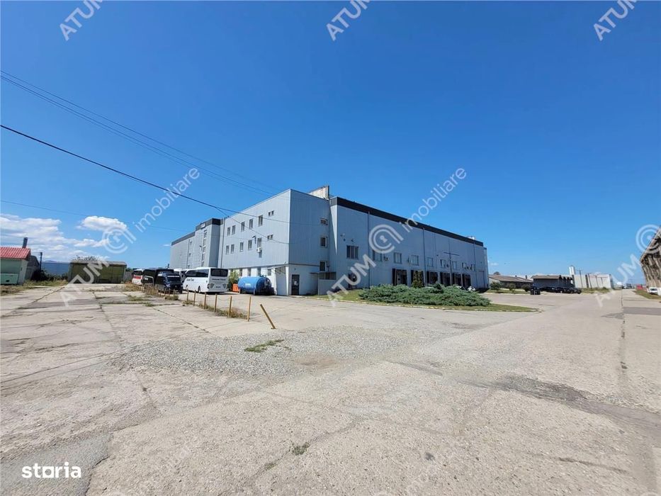 Hala cu rampe descarcare tir in zona Industriala Vest din Sibiu