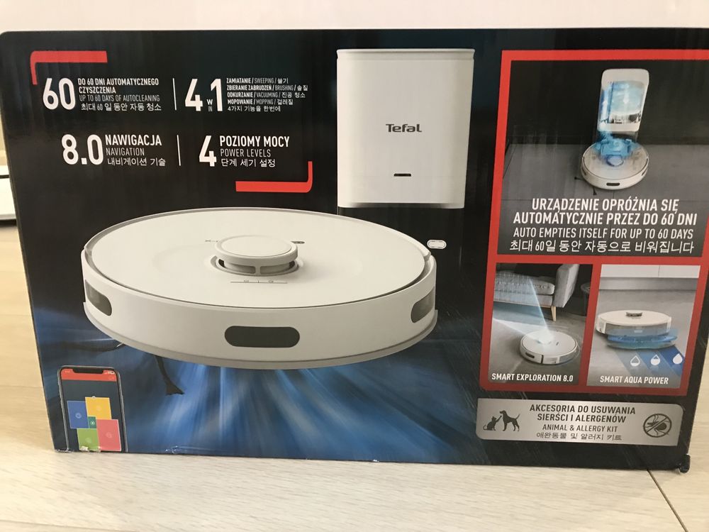 Робот пылесос Tefal x-plorer series 75 S+