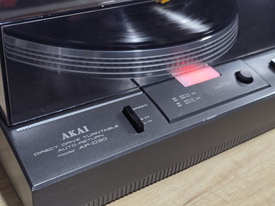 Pick-up AKAI AP-D30, direct drive,  auto-return, hifi stereo, Japan