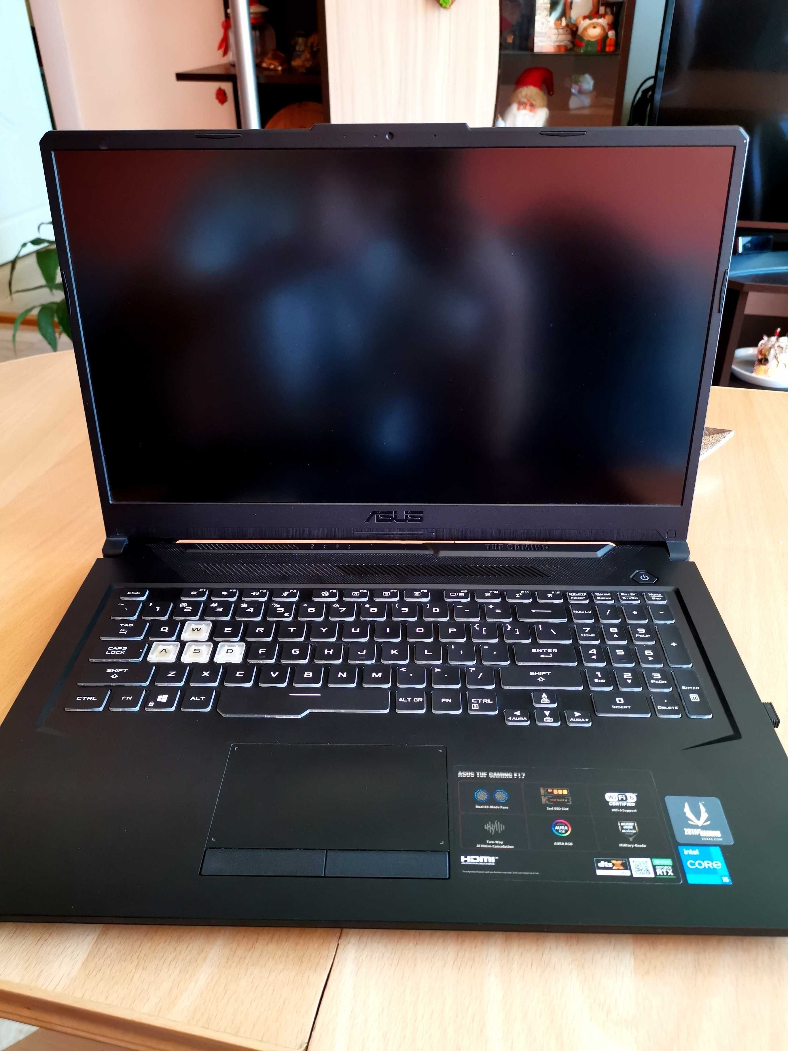 Геймърски лаптоп Asus TUF F17 FX706 17.3" IPS 144 Hz i5-11400H 12GB