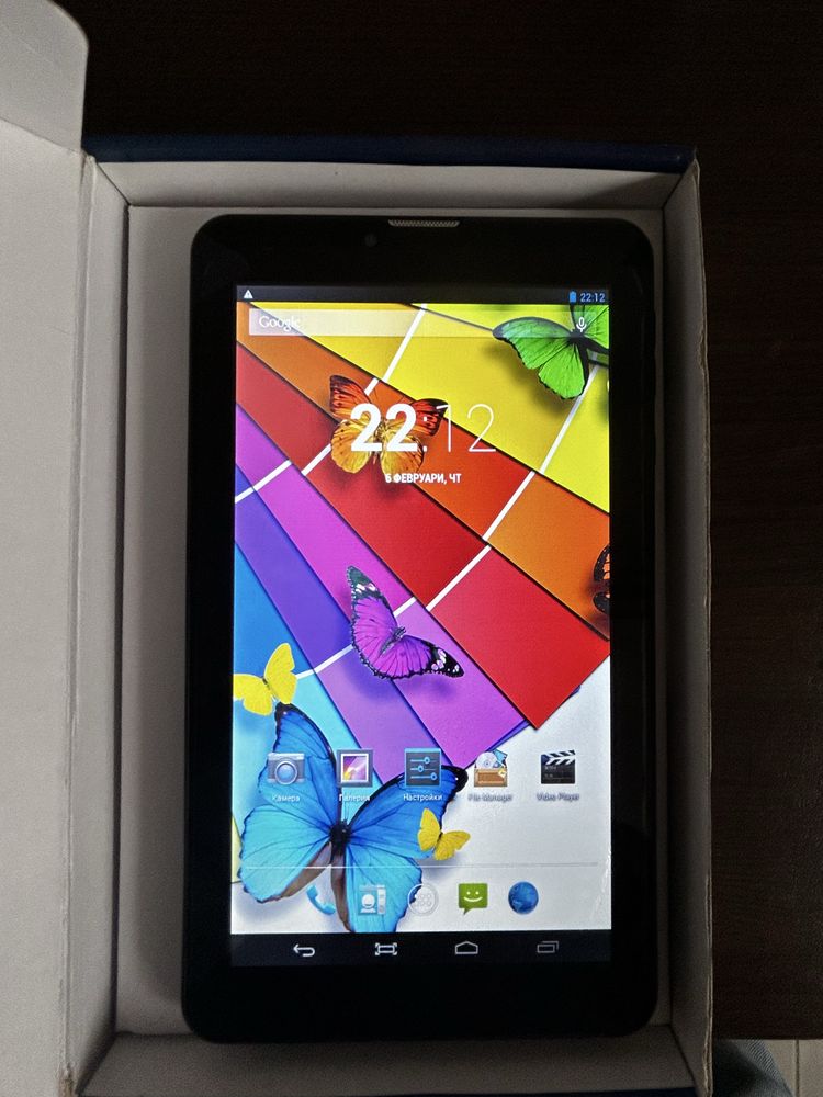 Нов таблет DIVA M703G 3G, Черен+подарък