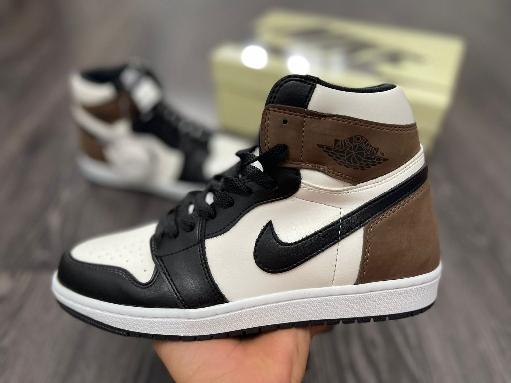 Adidasi Air JORDAN 1 dark mocha