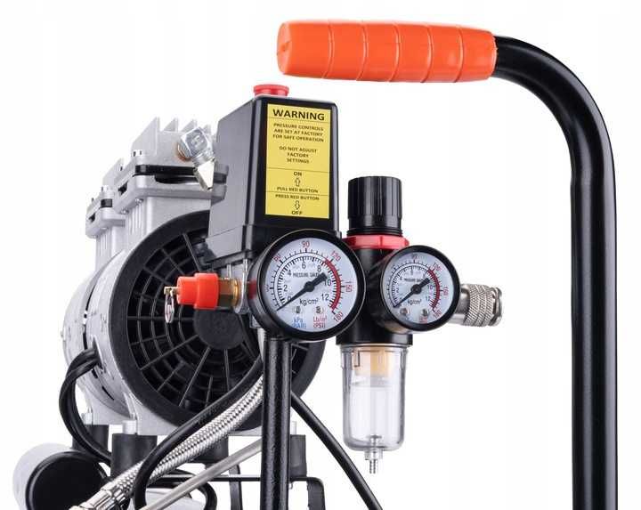 Compresor aer 50L 8BAR fara ulei 180Lmin 750W 1CP (12860)