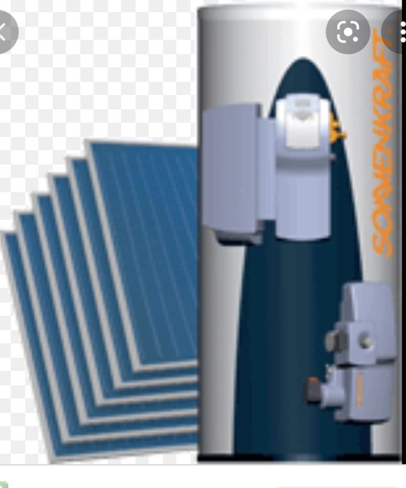 Sistem pano solar apa calda+căldură Sonnenkraft