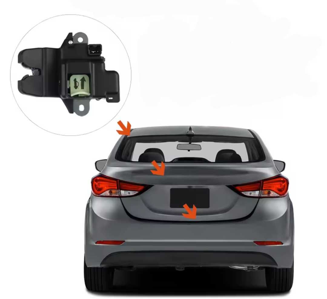 Машинка за отключване на багажника за Хюндай Елантра Hyundai Elantra