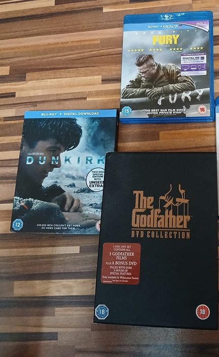 Лот Blu-ray и DVD филми
