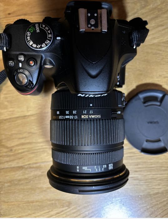 Sigma 17-50 mm f2,8, Nikon 50mm f1,8G, (montura F), Nikon d3200,