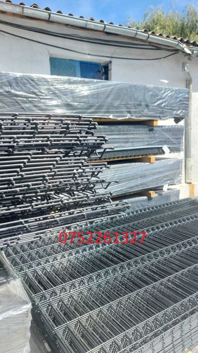 PLasa/ panou bordurat /TEAVA/ STALP 3.5-4.9MM/Zincat /Verde/Gri