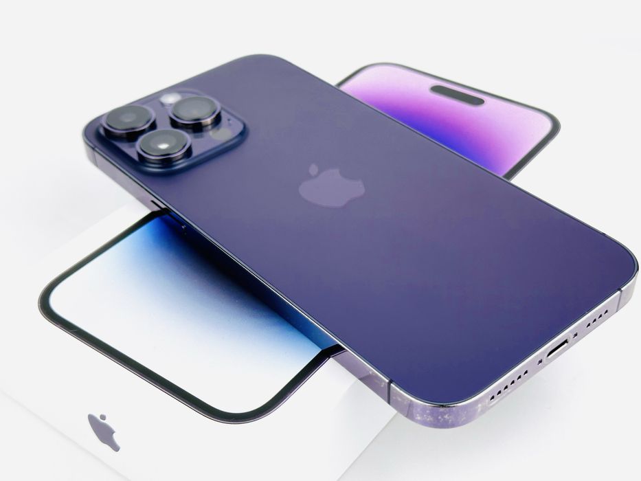 Apple iPhone 14 Pro Max 128GB Deep Purple Перфектен! Гаранция!