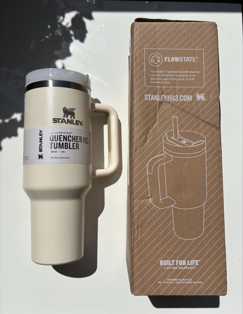 Термос чаша Stanley H2.0 Quencher Tumbler – 40 oz (1.18 L)