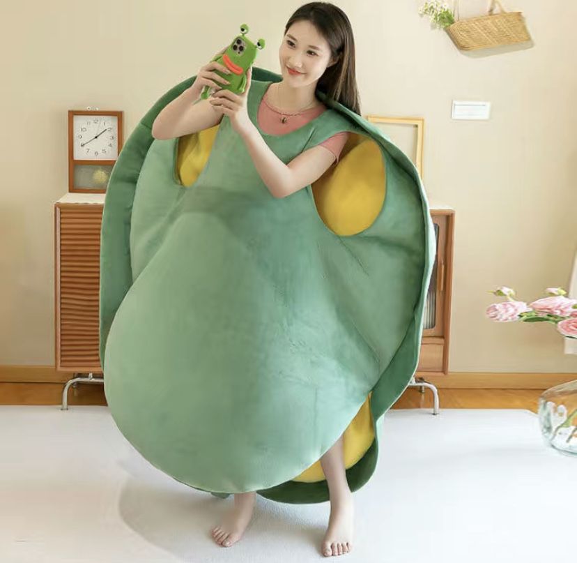 Огромная Подушка Панцирь Черепахи|Пуфик|Подарок для девушки|1.6 метров