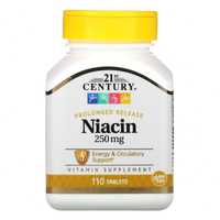 Ниацин пролонгированного действия, 250 мг, 110 таб.