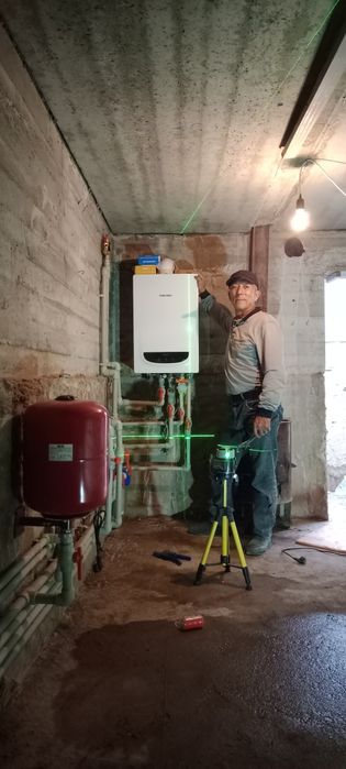 Автономное отопление ,теплый пол ,Сантехник сварщик устоновка котлов