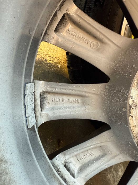 Vand jante originale Mercedes 16" 7j 5x112 et45 1500lei toate 4