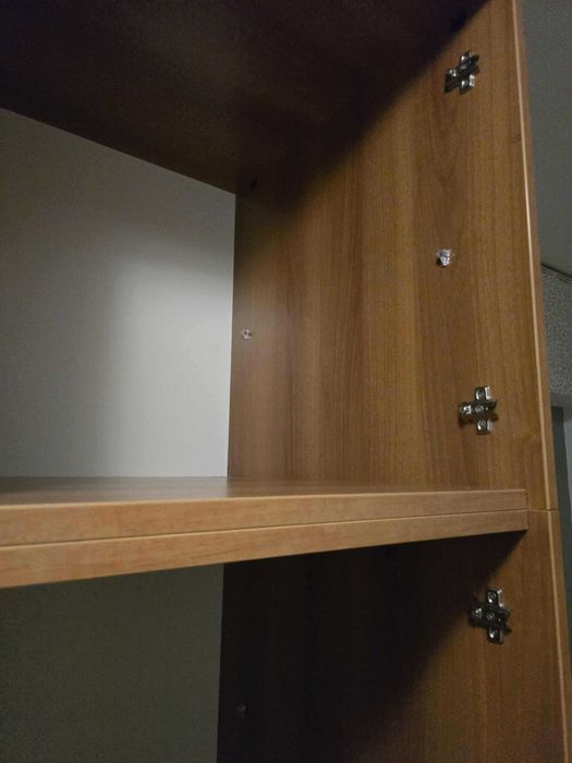 Гардероб (трикрилен) + Надстройка + тоалетка с огледало