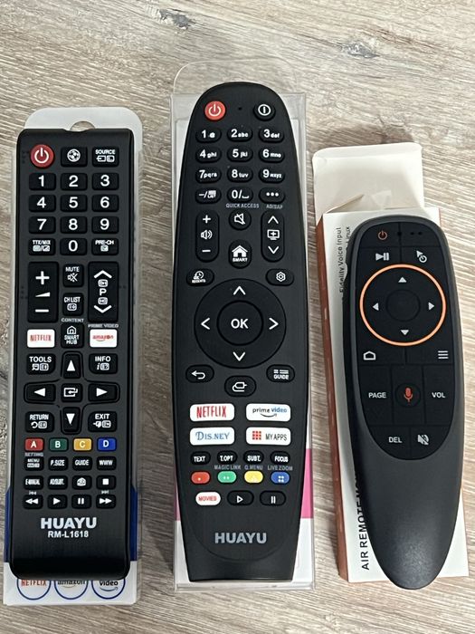 Пульт для смарт телевизора. Пульты