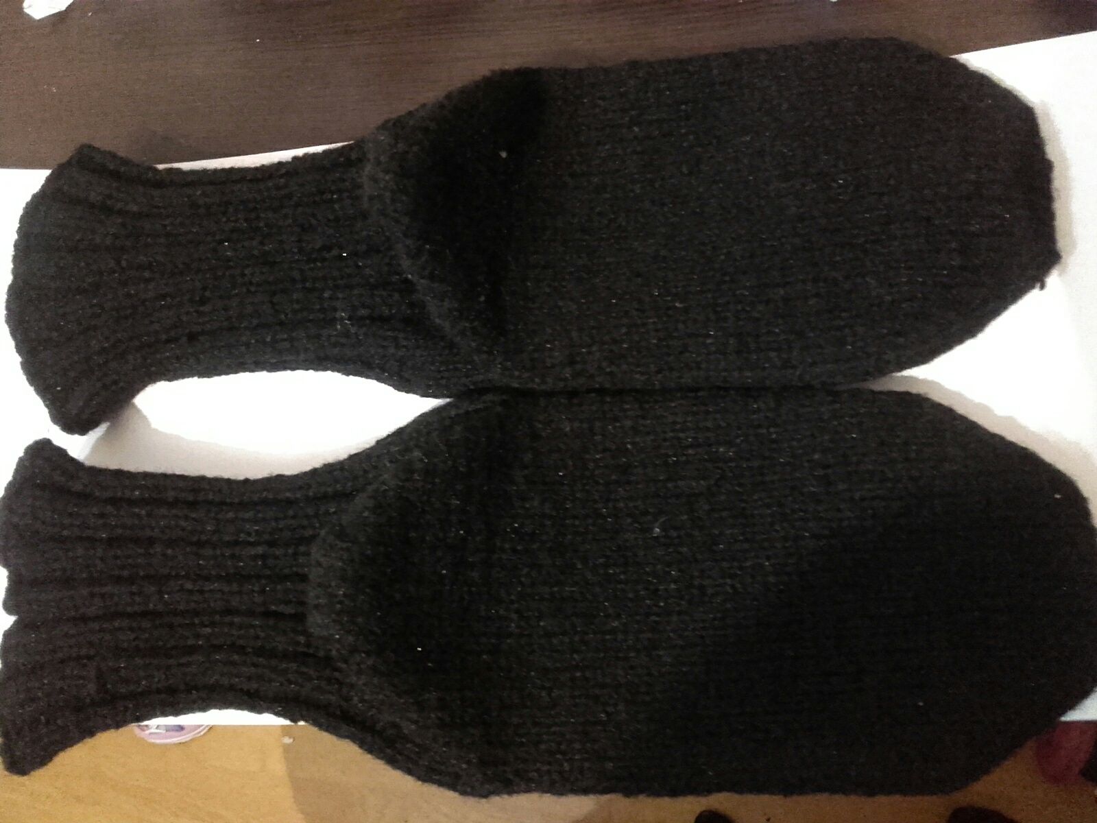 Домашни плетени мъжки чорапи