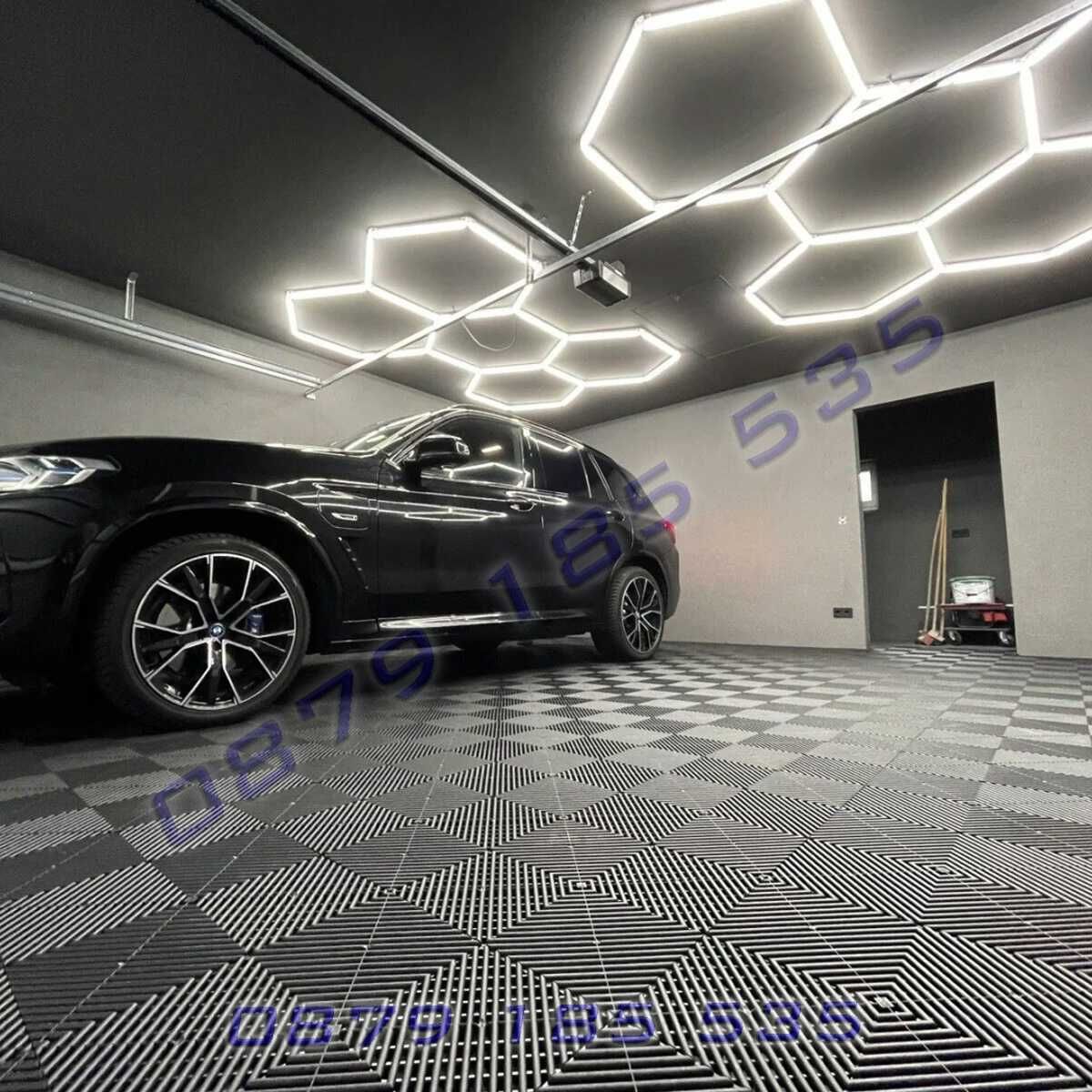 LED панели Пчелна пита осветлениеинтериор професионална работа таван