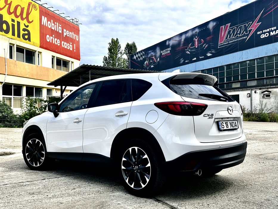 Mazda CX-5 2.2 Skyactiv / Alb Perlat / Euro 6 / 4x4 / Revolution Top