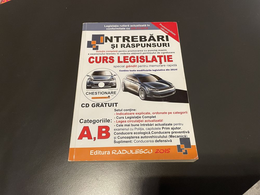 Carte legislatie rutiera