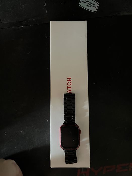 Apple watch 7 /45mm красные
