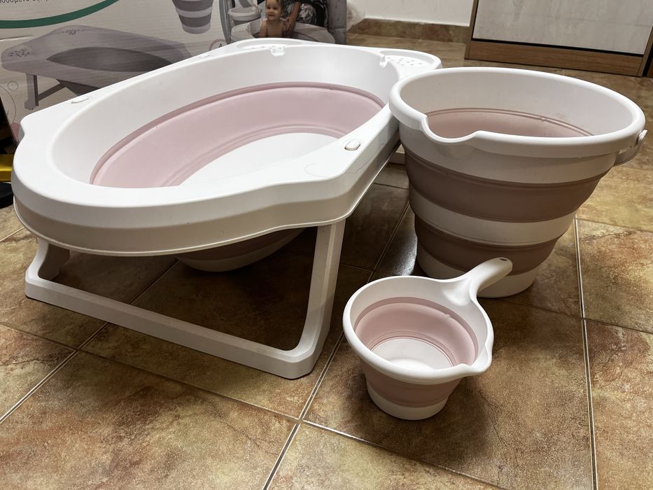 Бебешки люлка Chipolino, Гнездо, Везна, Обиколник, Комплект за къпане