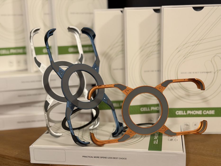 Husă bumper iPhone 17 PROMAX din aluminiu - protecție elegantă și slim