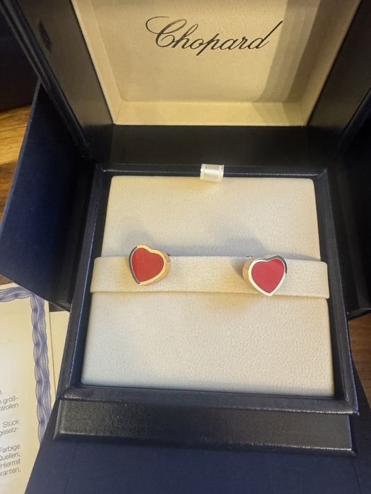 Chopard Happy Hearts червени,носени са 4-5 пъти