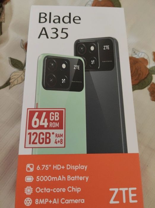 ZTE blade A35 новый с коробкой