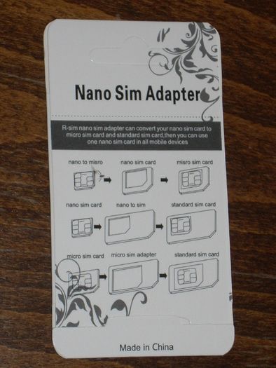 5 броя Nano Micro SIM Card Adapter Адаптер за сим карти комплект 4 в 1