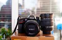 Nikon D7100 с обективи nikkor 85mm 1.8 и sigma 17-50mm 2.8 OS