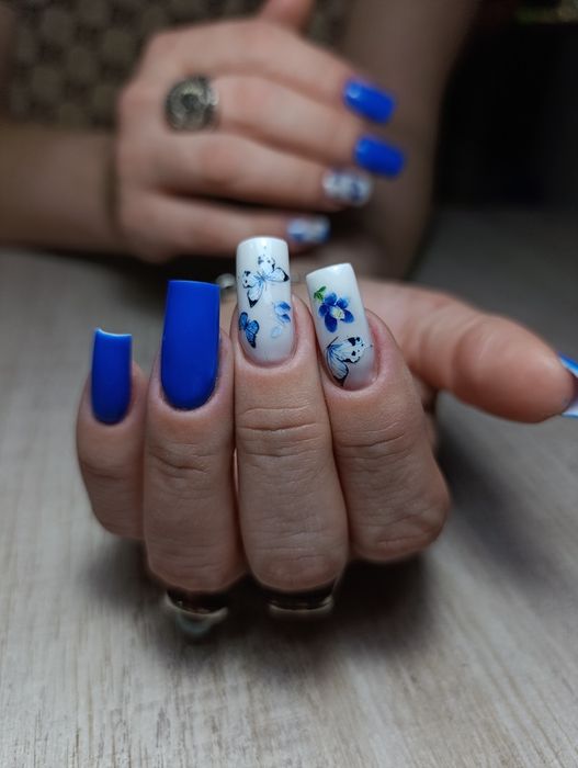 Маникюр укрепление