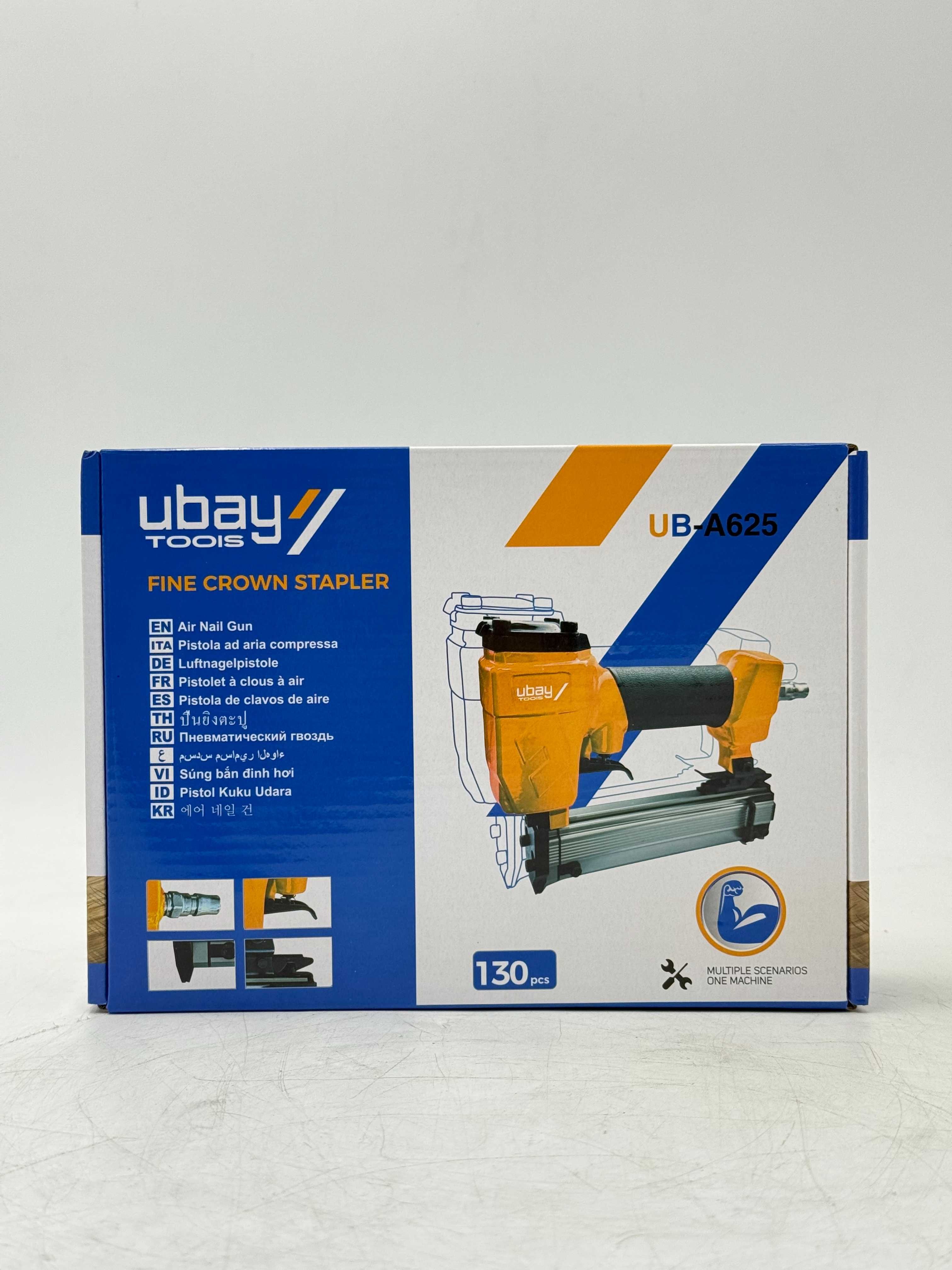 Ubay UB-A625 пневматический степлер 8–25 мм, магазин 130 шт
