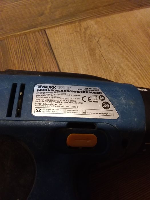 Filetanta cu percutie WORKZONE 18v