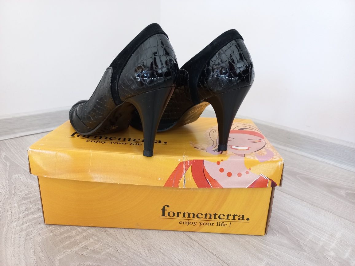 pantofi piele, damă