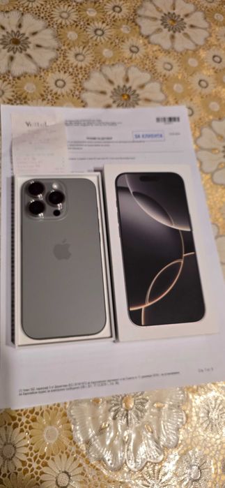 Продавам Apple iPhone 16 Pro 128GB  Natural Titanium