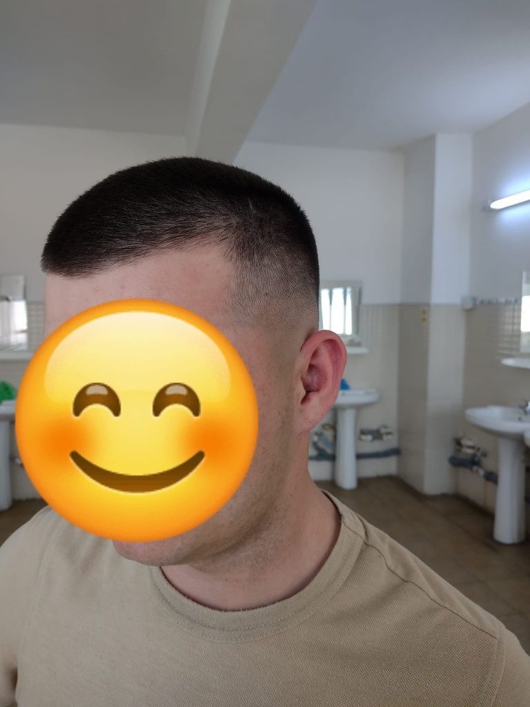 Frizer acreditat tund la domiciliul clientului 70 lei