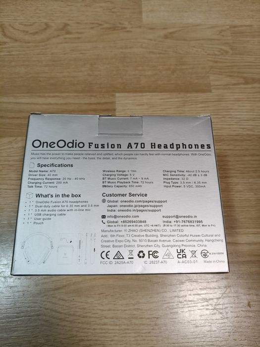 Căști OneOdio Fusion A70