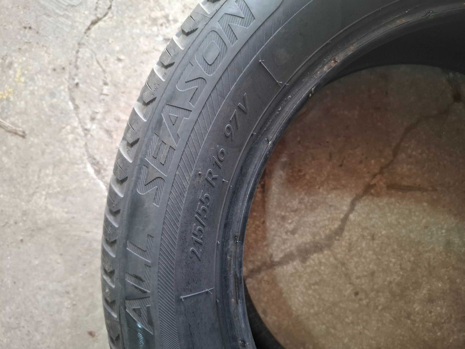 4 Всесезонни гуми Корморан 215/55/16 8мм ДОТ19 (безплатно поставяне)