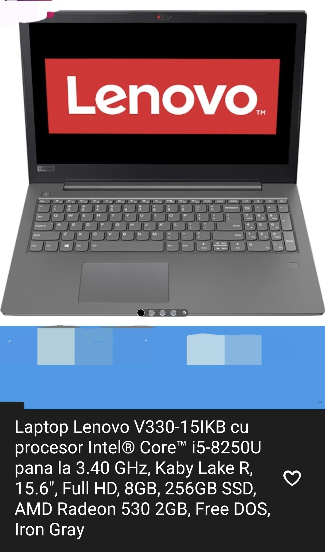 Vând laptop Lenovo