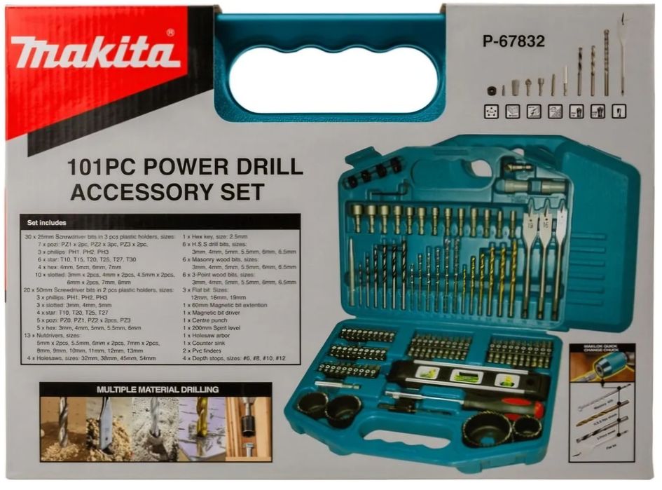 Set scule/accesorii MAKITA gaurire, insurubare si strangere import