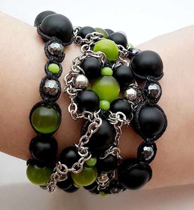 Браслет с натуральными камнями