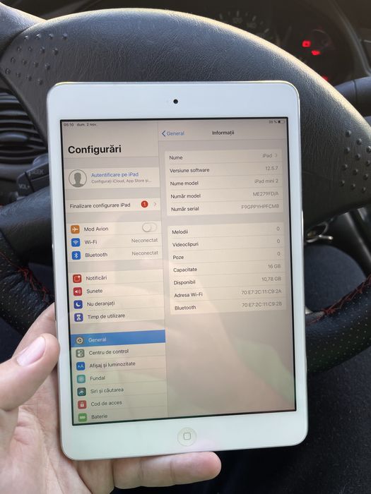 Ipad Mini 2 16 GB Impecabila