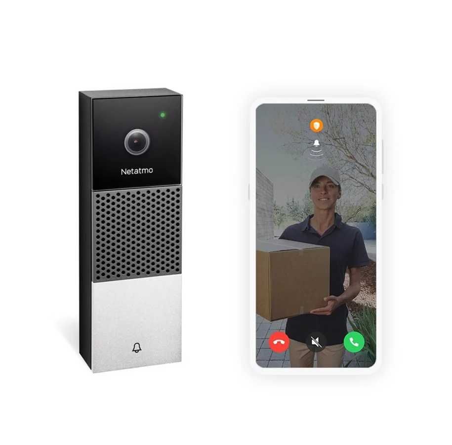 Видеозвънец Netatmo LEGRAND Smart Video Doorbell