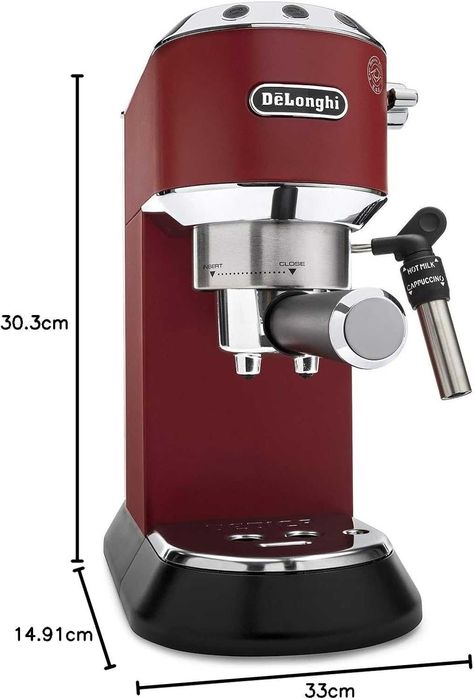 Еспресо кафемашина Delonghi Dedica EC685.M (Метал) 15 Bar, 1350W