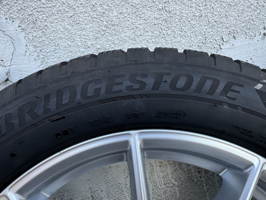 Jante aliaj mercedes S-class pe 18 cu anvelope de iarna