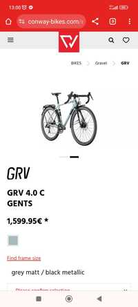 Vand bicicleta shimano GRV model 2023