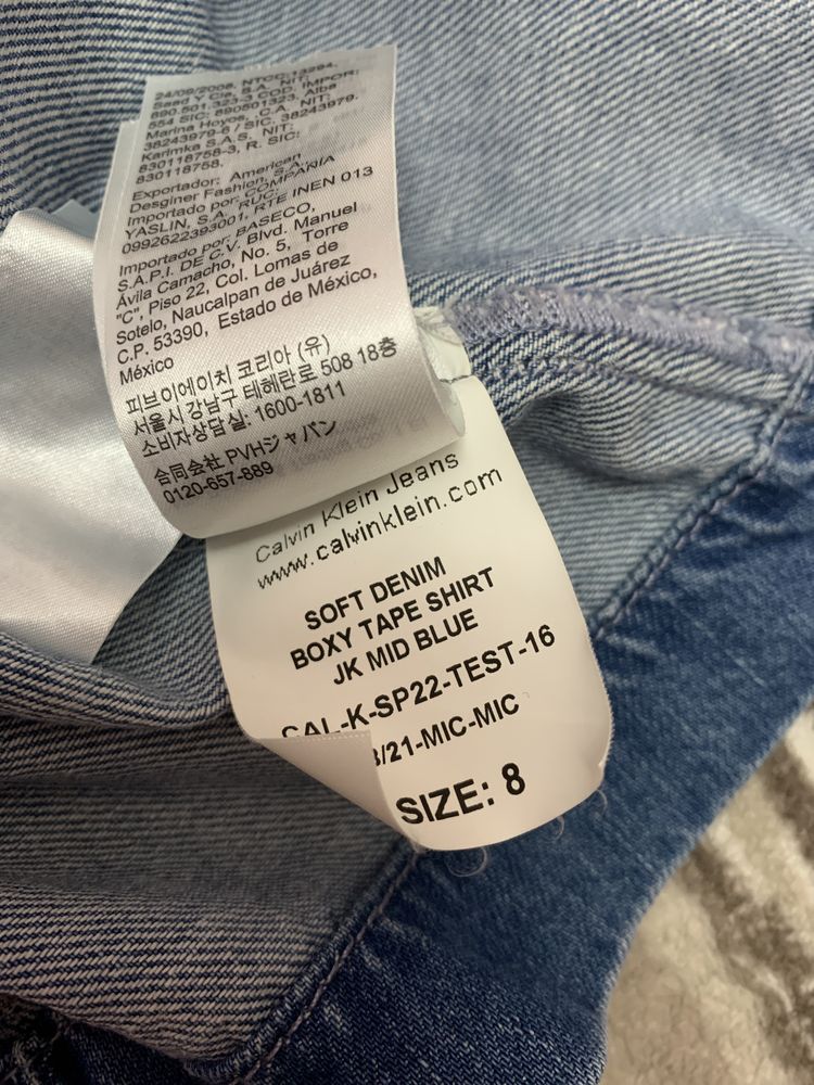 Jachetă fete Calvin Klein Jeans masura 8 ani