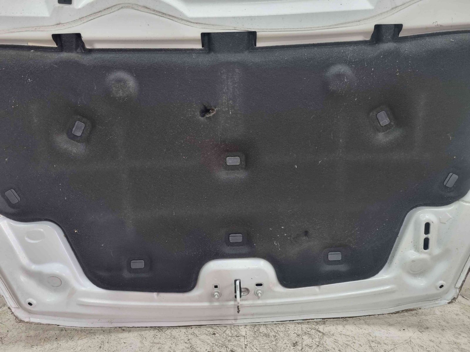Capota motor Ford Fiesta 8 [Fabr 2017-2025] Frozen White